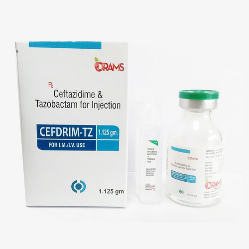 Ceftriaxone 1000mg+ Tazobactum 125mg Injection