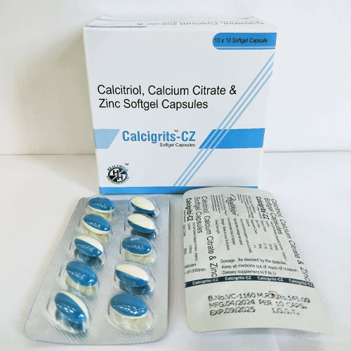 CALCIGRITS™-CZ Softgel Capsules