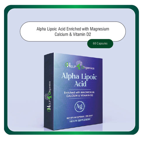 Alpha Lipoic Acid Enriched with Magnesium + Calcium + Vitamin D2 Softgel Capsules