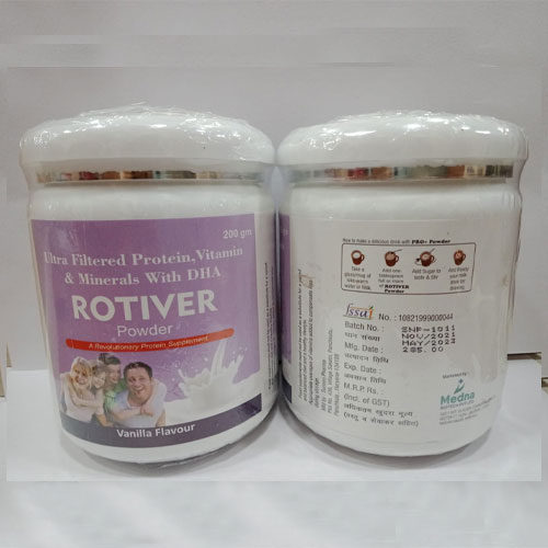ROTIVER (VANILLA FLAVOUR) Protein Powder
