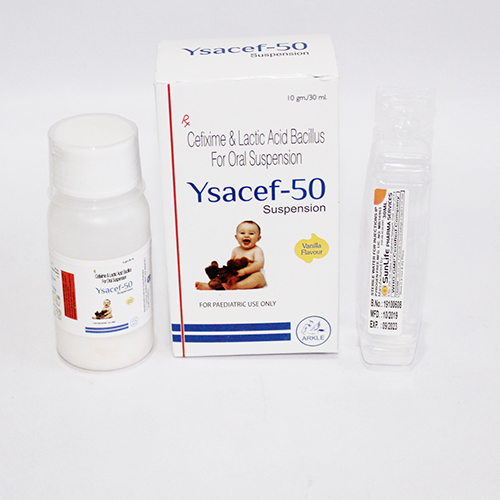 Ysacef-50( With Sterile Water) Dry Syrup