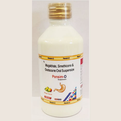 Magaldrate+ Simethicone+ Oxetacaine Oral suspension 170ml (Mango Flavour)