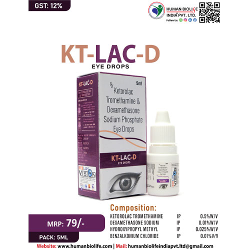 KT-LAC-D Eye Drops