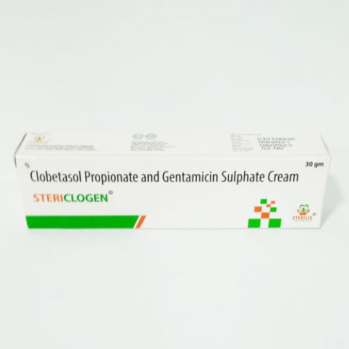 Clobetasol propionate 0.05% + Gentamicin sulphate 0.1% Cream