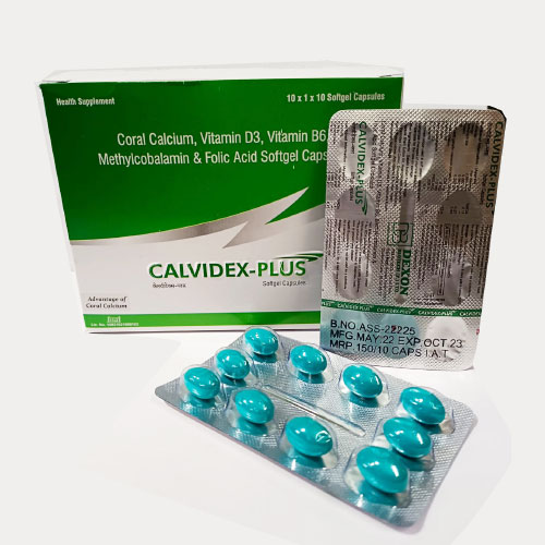 CALVIDEX- PLUS Soft Gel Capsules