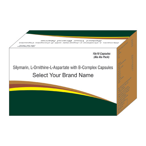 Silymarin+ L-Ornithine-L-Aspartate +B-Complex Capsules