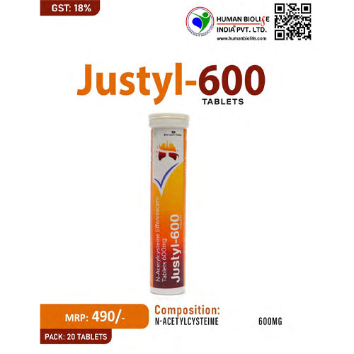 JUSTYL-600 Tablets