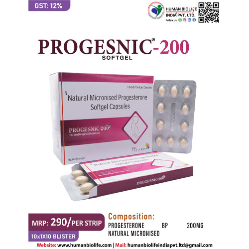 PROGESNIC-200 Softgel Capsules