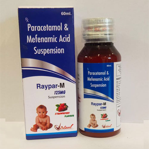 Paracetamol + Mefenamic Acid Oral Suspension (Pediatric) 60ml