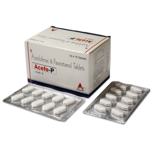 Aceclofenac 100mg + Paracetamol 325 mg Tablets