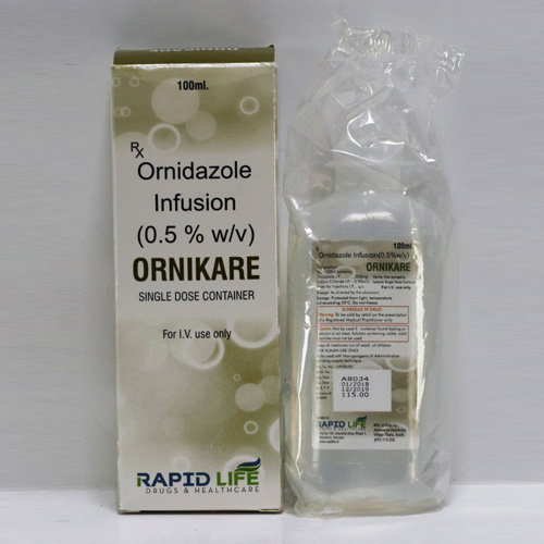 Ornidazole (0.5%W/V) Infusion