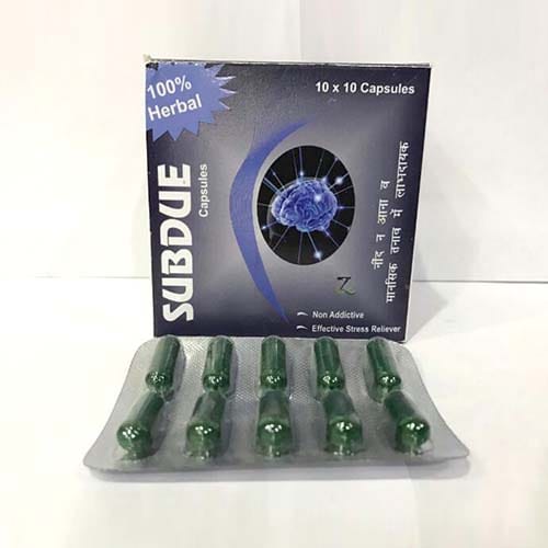 SUBDUE (HYSTERIA, HYPERTENSION, ANXIETY, DEPRESSION) Capsules