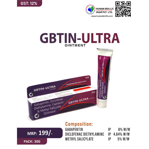 GBTIN ULTRA Ointments