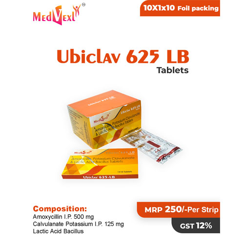 UBICLAV 625-LB Tablets