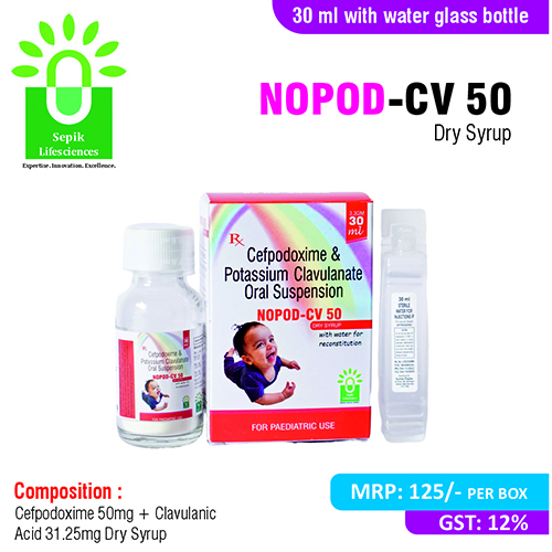 NOPOD-CV 50 Dry Syrup