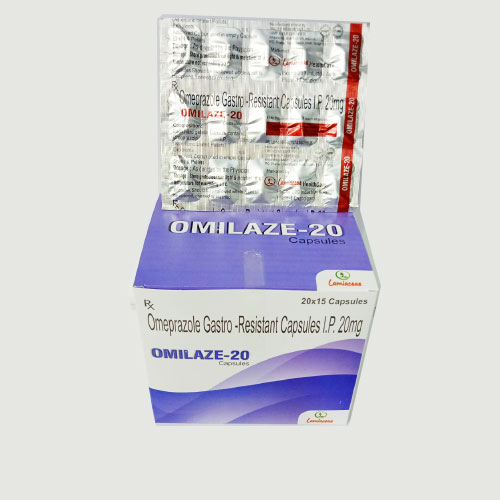Omeprazole Gastro Resistant IP 20 mg Capsules