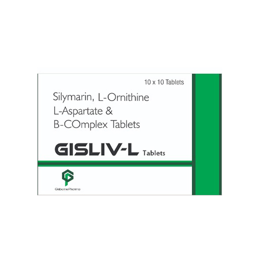 Silymarin 70mg + L-Ornithine L Aspartatec+ Vitamin B-Complex Tablets