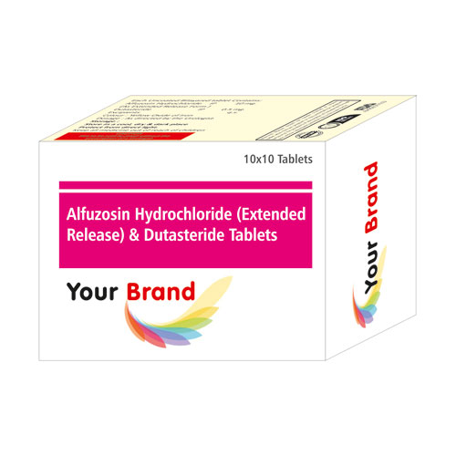 Alfuzosin Hydrochloride (Extended Release) + Dutasteride Tablets