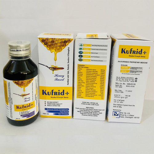 Kufrid-Plus Herbal Cough Syrups