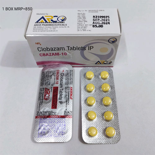 CBAZAM 10 MG Tablets