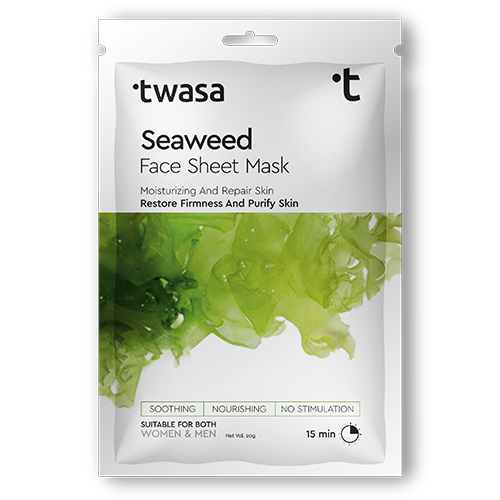 Private Label Seaweed Face Sheet Mask Manufacturer
