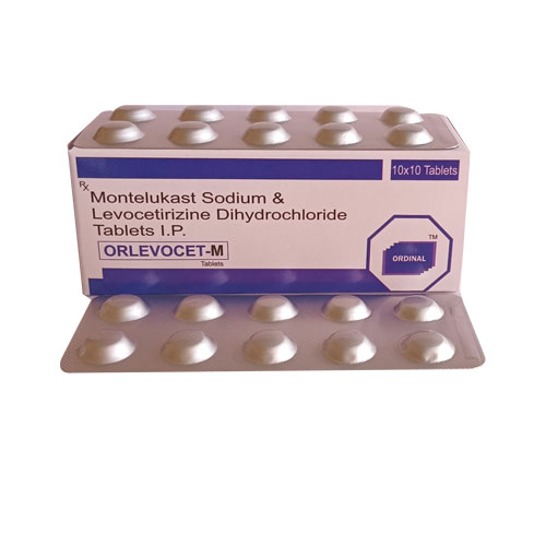 Montelukast Sodium + Levocetirizine Dihydrochloride Tablets