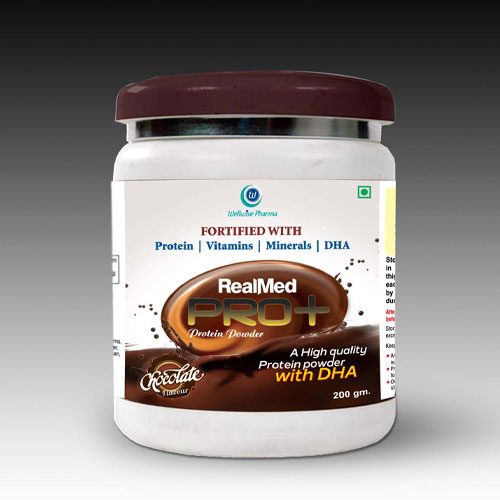 REALMED-PRO+ Protein Powder (Chocolate Flavour))