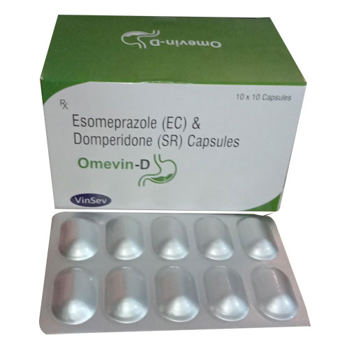 Esomeprazole (EC) + Domperidone (SR) Capsules