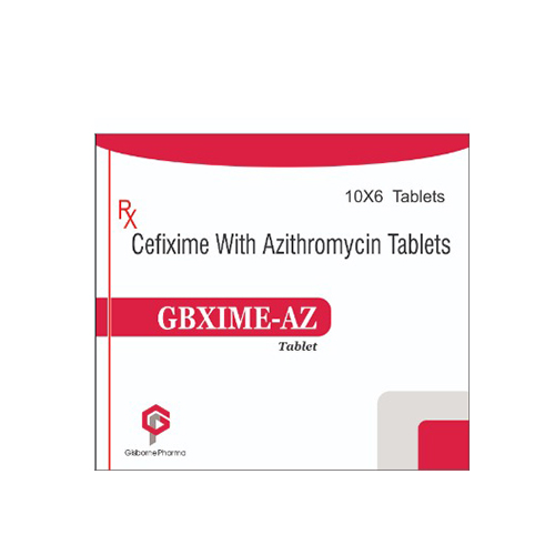 Cefixime 200mg + Azithromycin 250mg Tablets