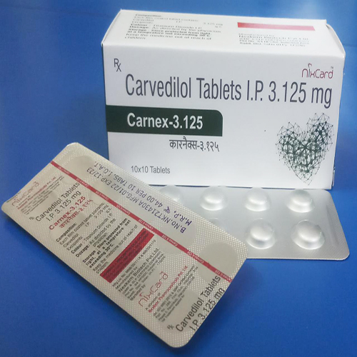 CARNEX-3.125 Tablets