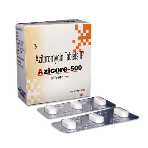 Azicore-500 (10*3) Tablets