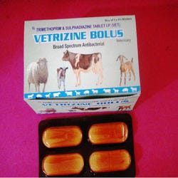 Vetrizine Trimethoprime Sulphadiazine Bolus