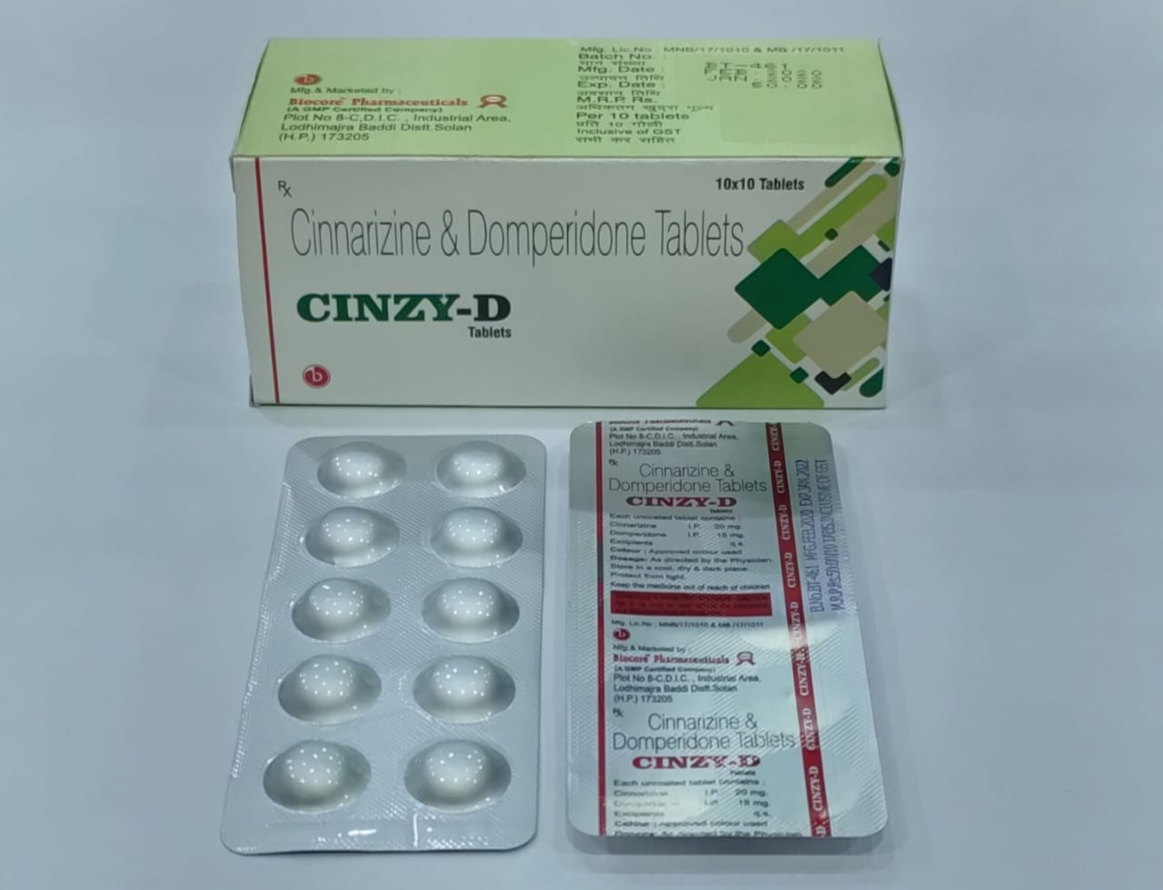 CINZY-D Tablets