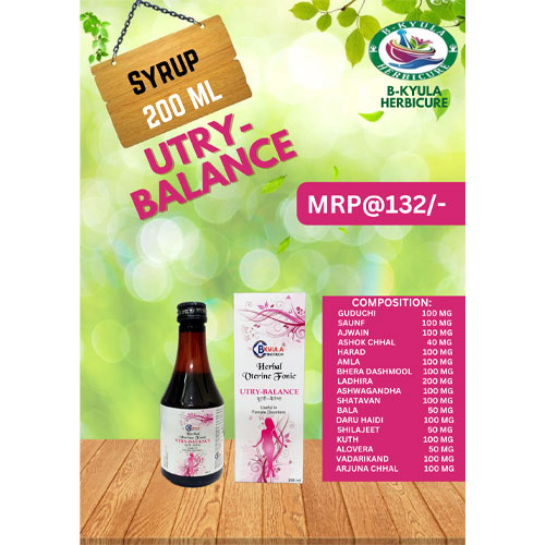 UTRY-BALANCE Syrup