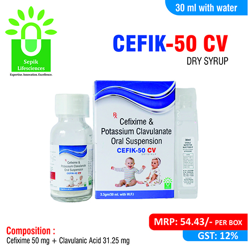 CEFIK-50 CV (Dry Syrup)