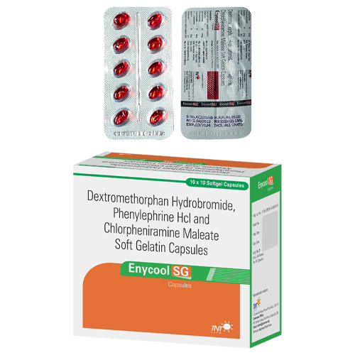 Dextromethorphan Hydrobromide+Phenylephrine Hydrochloride+Chlorpheniramine Maleate Softgel Capsules
