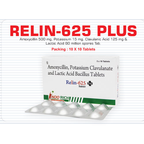 RELIN-625 PLUS Tablets