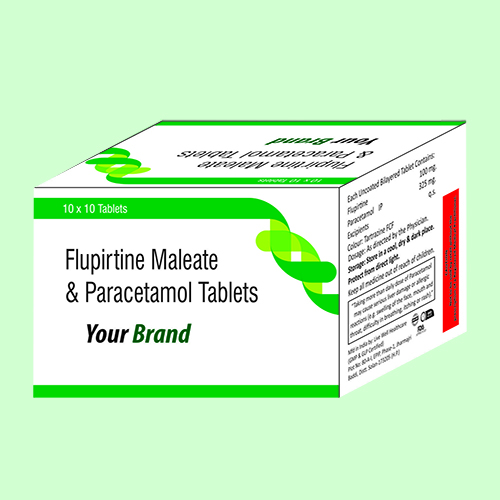 Flupirtine Maleate + Paracetamol Tablets