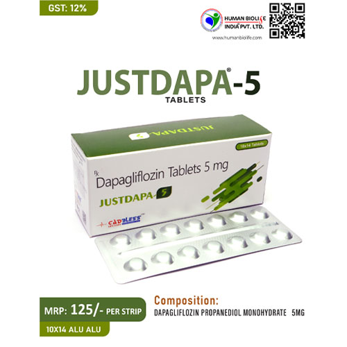 JUSTDAPA-5 Tablets