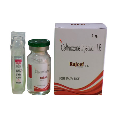 Rajcef-1g Injection