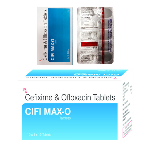 Cefixime 200 Mg + Ofloxacin 200 Mg Tablets