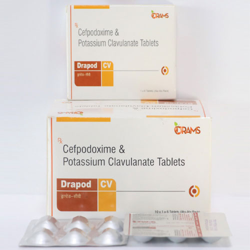 Cefpodoxime Proxetil 200mg + Clavunate 125mg Tablets