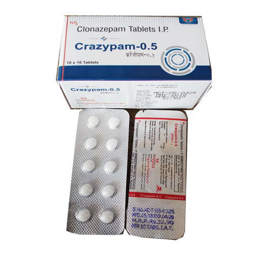 CRAZYPAM-0.5 Tablets