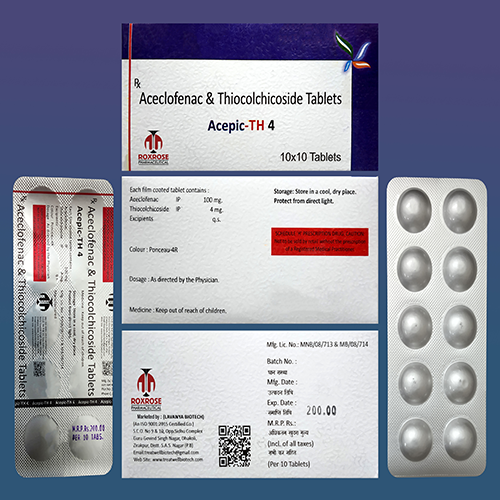 ACEPIC-TH 4 Tablets