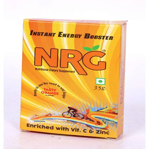 NRG Orange Flavour 35gm Energy Drink