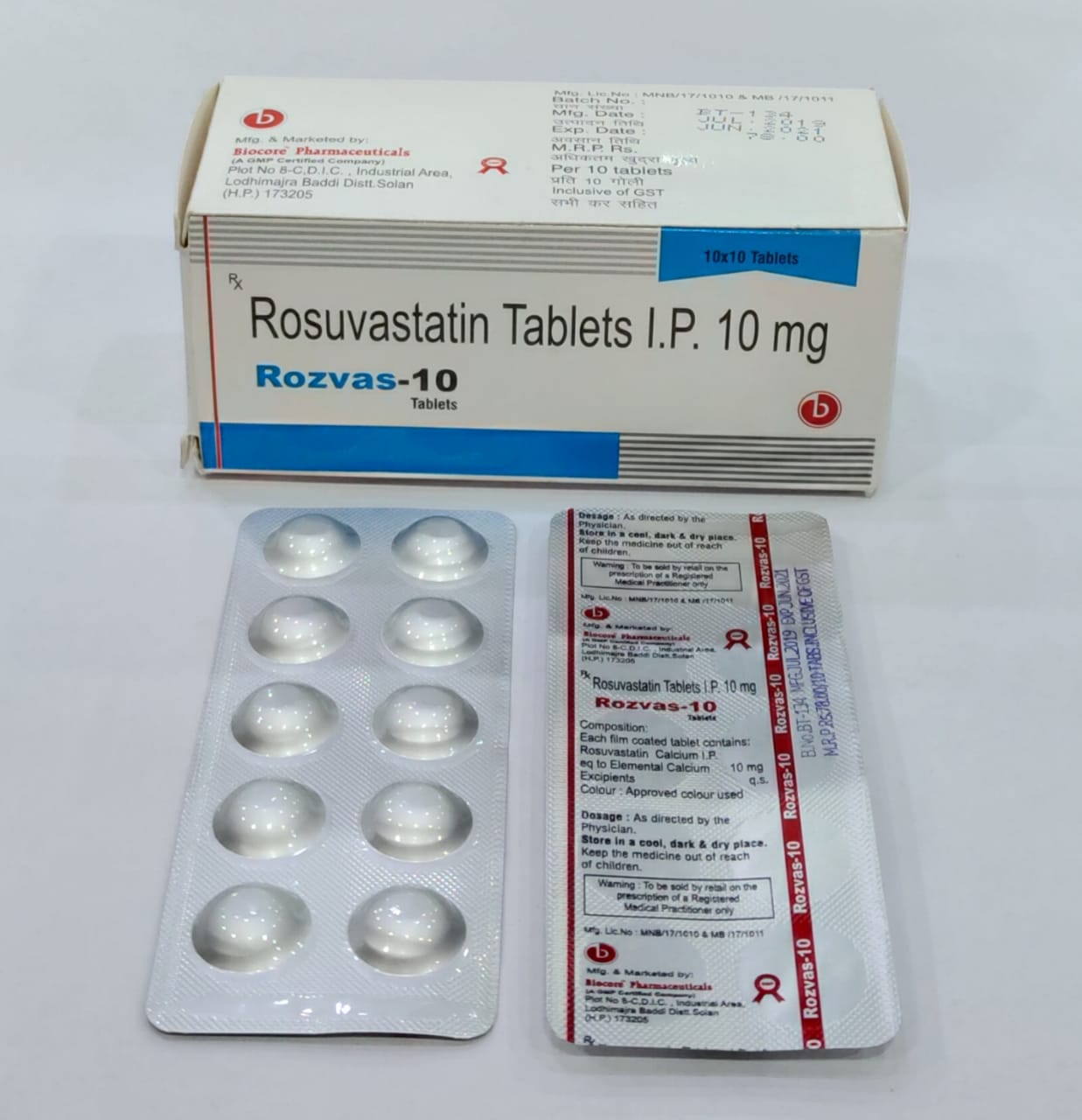 ROZVAS-10 Tablets