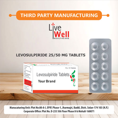 Levosulpiride 50mg Tablets