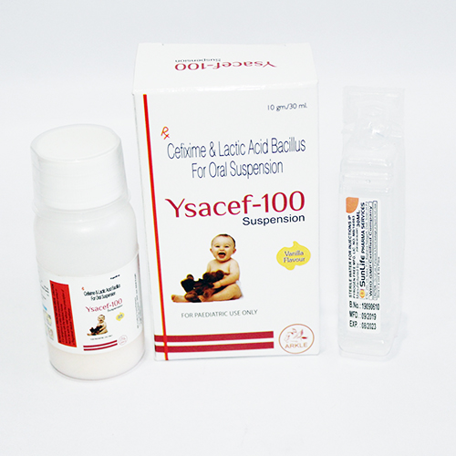 Ysacef-100 (With Sterile Water) Dry Syrup