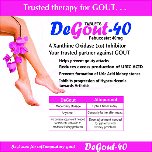 DeGout-40 Tablets