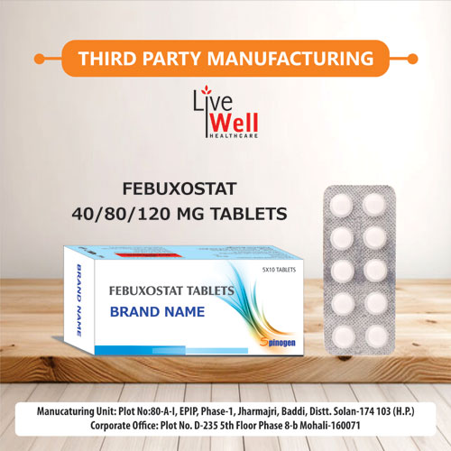 Febuxostat 120mg Tablets